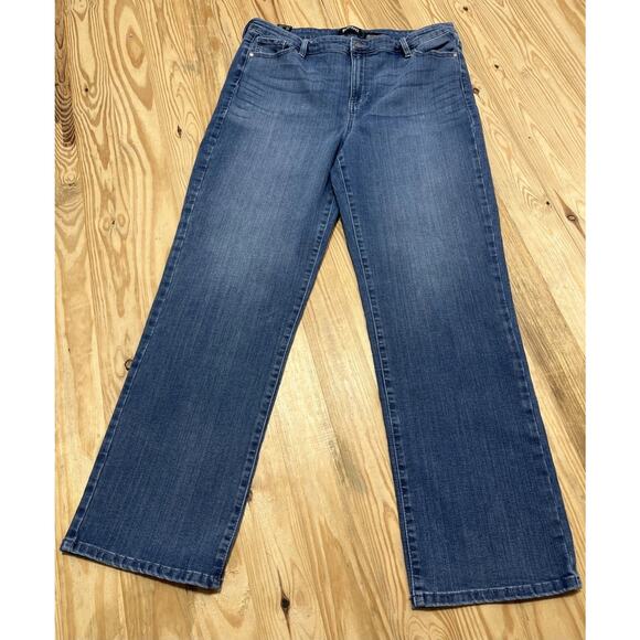 Buffalo David Bitton Alyssa High Rise Straight Leg Women's size 14/34x29 Jeans - Picture 1 of 7